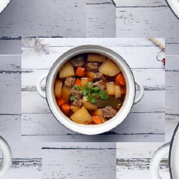 金蘭食譜:白玉燒牛肋